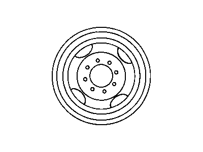 Mopar 52057939AC Steel Wheel