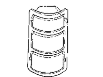 Mopar 55076439 Lamp-Tail, Stop, Turn Signal Left