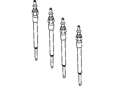 Mopar 68090434AA Plug-Glow Plugs And Module Kit