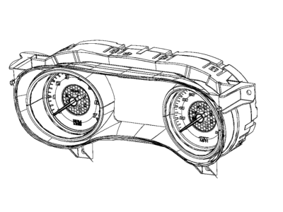 Mopar 68310246AC Cluster-Instrument Panel