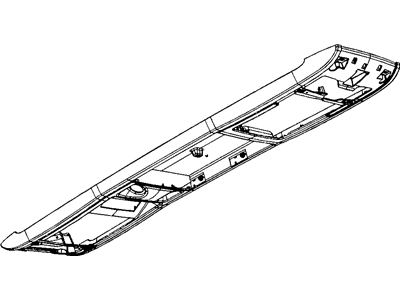 Mopar 1KM51DW1AA Console-Overhead