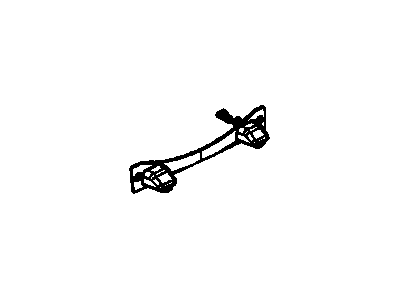 Mopar 5288487AB Bracket-License Plate