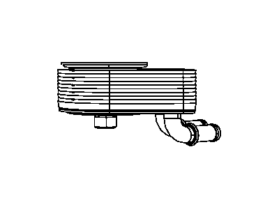 Mopar 4892420AA Engine Oil Cooler