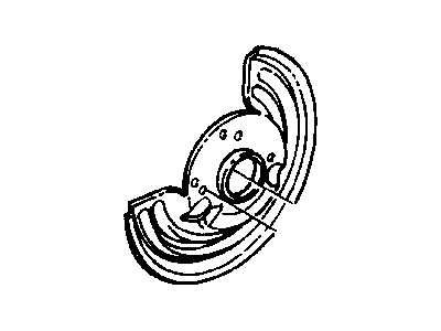 Mopar 52009284AB Shield-Brake