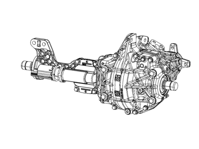 Mopar 68441650AB Axle-Front Complete