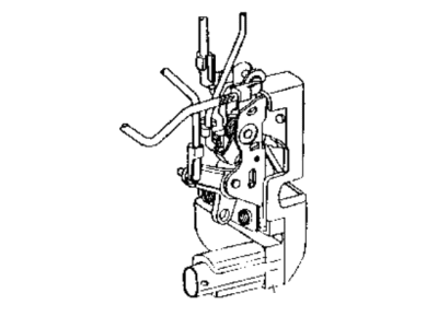 Mopar 4717471AB Front Door-Lock Latch Kit