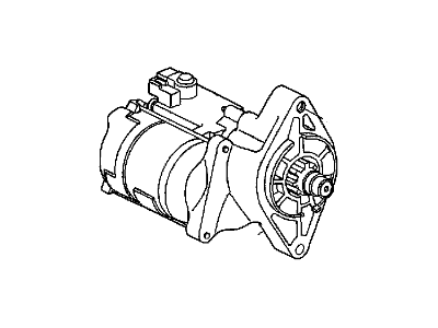 Mopar R4686045AE Starter Motor Reman