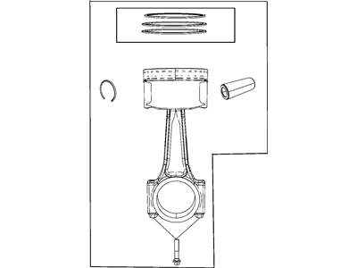 Mopar 5191339AA Piston-C-Size