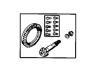 Mopar 4746992AB Gear Kit-Ring And PINION