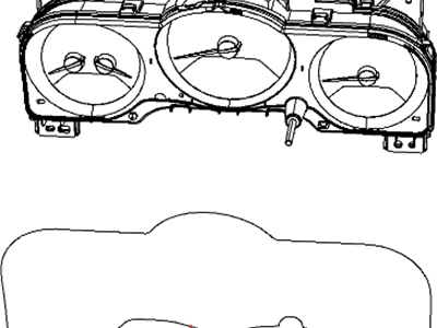 Mopar 5172596AB Cluster-Instrument Panel