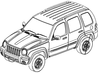 Mopar 5GH02HS5AC Molding-Rear Wheel Opening