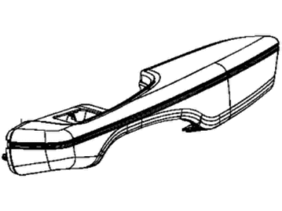Mopar 5LE441A8AC Armrest-Front Door Trim