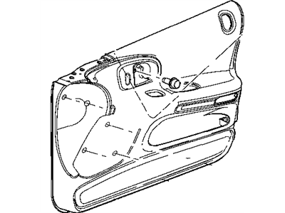 Mopar 5102847AA Kit-Door Handle