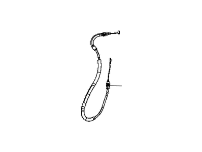 Mopar 68103119AA Cable-Outside Handle To Latch