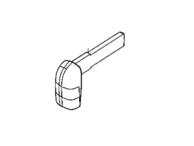Mopar 68336595AA Key Uncut-Transmitter