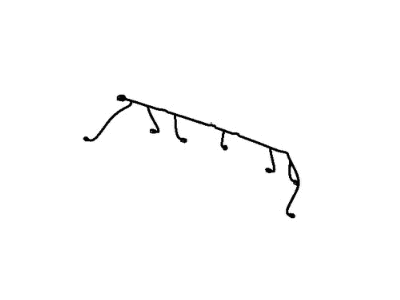 Mopar 68280392AA Wiring-Rear FASCIA