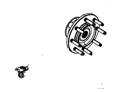Mopar 2AMVH206AA Hub-Brake