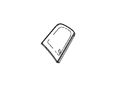 Mopar 5178050AC Glass-Quarter Window