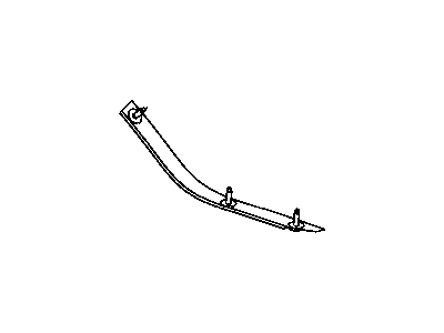 Mopar 4865915AC RETAINER-FASCIA