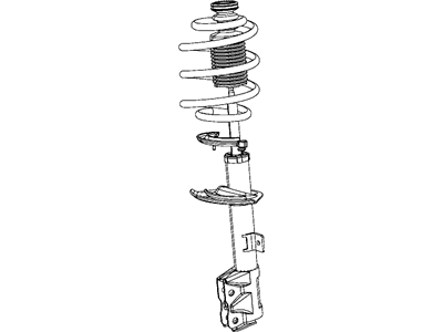 Mopar 5105171AH *STRUT-FRONTSUSPENSION