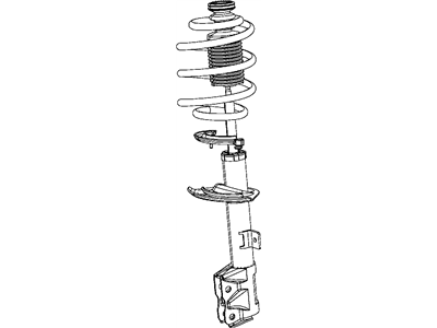 Mopar 5105170AH *STRUT-FRONTSUSPENSION