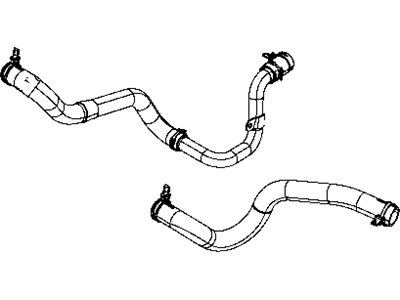 Mopar 5058998AE Hose-Radiator Outlet