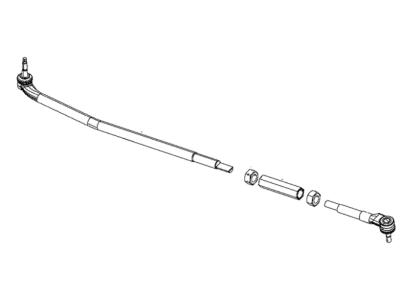Mopar 68338342AD Drag Link-Steering