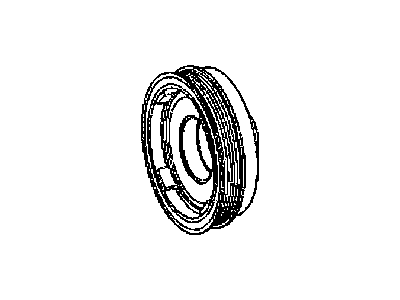 Mopar 68005278AA DAMPER-CRANKSHAFT