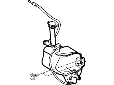 Mopar 55077241AB Pump-Washer, Windshield