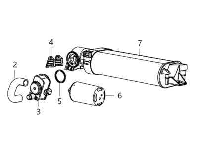 Mopar 68423700AB CANISTER-Vapor