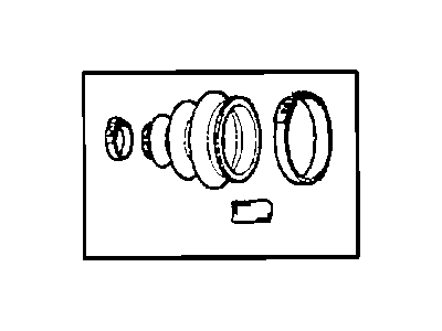 Mopar 68127822AA *BOOTPKG-HALFSHAFT
