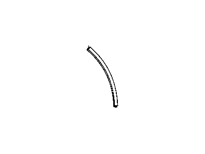 Mopar 4673930AB WEATHERSTRIP-Rear WHEELHOUSE