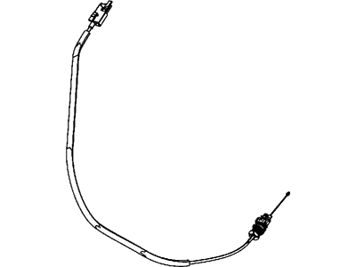Mopar 52060163AC Cable-Ignition Key INTERLOCK