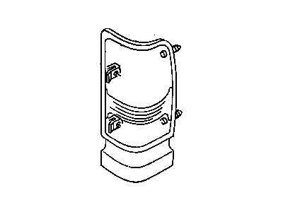 Mopar 5EK44DX8AC Lamp-Tail Stop Turn