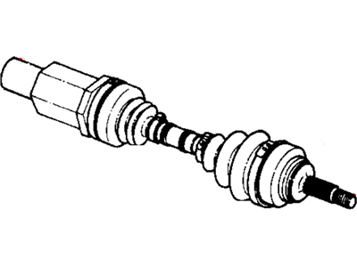 Mopar 4798096 Axle Half Shaft