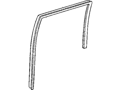 Mopar 55175356AC Seal-Door Glass Run