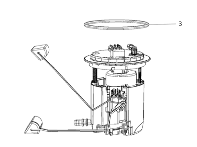 Mopar 68403974AC Module Ki-Fuel Pump/Level Unit