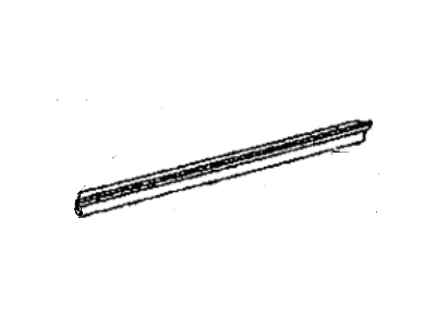 Mopar 4675601 WEATHERSTRIP-Front Door Outer Belt