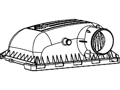 Mopar 53032405AA Cover-Air Cleaner