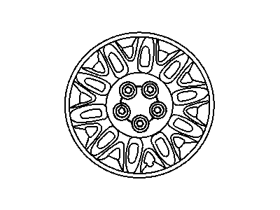 Mopar 4743330 Wheel Cover Hub Cap