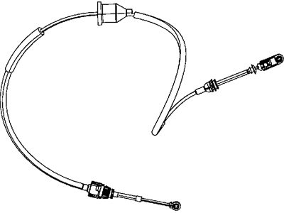 Mopar 4578074AF Cable-Gear Selector