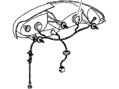 Mopar 5288608AD Lamp-Tail Stop Turn