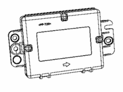 Mopar 68447892AB Air Conditioner And Heater Module