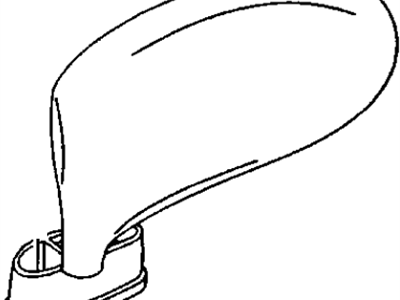 Mopar 4854276AC Outside Rearview Power Mirror