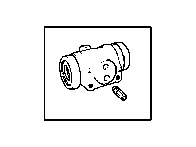 Mopar 5066158AA Wheel Cylinder-Wheel