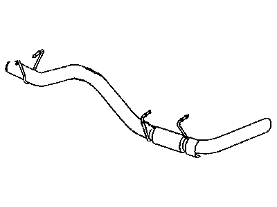 Mopar 52103094 Exhaust Tail Pipe