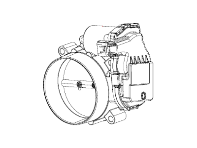 Mopar 68184386AD Throttle