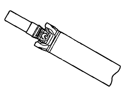 Mopar 5114568AB YOKE-Drive Shaft