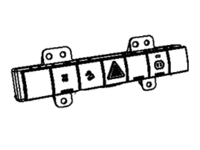 Mopar 56054276AB Switch-3 Gang