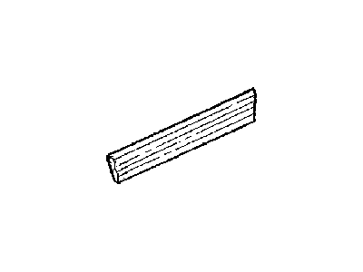 Mopar 5DY18DX9AC Molding-Rear Door